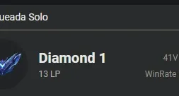 Conta lol diamante 1