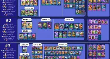 (Menor Preço) Contas De Clash Royale De Todo Tipo