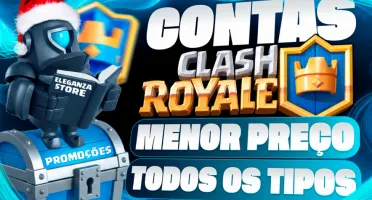 (Menor Preço) Contas De Clash Royale De Todo Tipo