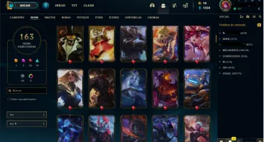 CONTA DE LOL 163 skin