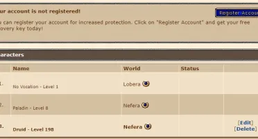 DRUID 198 EM NEFERA (SEM REGISTRO)