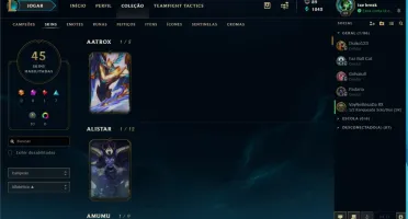Conta de League of Legends