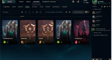 Conta de League of Legends