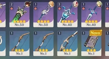✨ GENSHIN IMPACT CONTA COM qiqi⭐tartaglia⭐mona⭐ AR35 ✨
