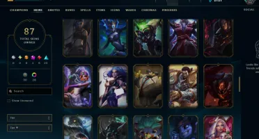 Conta lol Mestre 87 Skins, Full Champs, Full Acesso