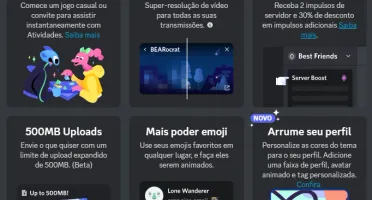 Gift Card Discord Nitro - 1 Ano