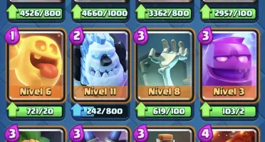 CONTA LEVEL 12 COM TODAS AS CARTAS E UMA TROCA DE NOME