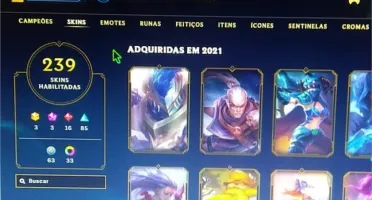 Conta de LoL main Lee