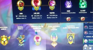 Conta de LoL main Lee