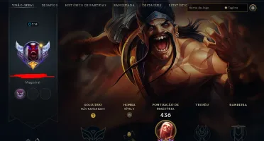 Conta Lol Mestre - Vayne Ladra De Almas E Annie Hextec