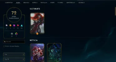 Conta Lol Mestre - Vayne Ladra De Almas E Annie Hextec