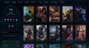 Conta Lol Mestre - Vayne Ladra De Almas E Annie Hextec
