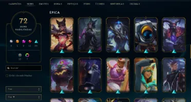 Conta Lol Mestre - Vayne Ladra De Almas E Annie Hextec