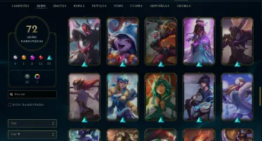 Conta Lol Mestre - Vayne Ladra De Almas E Annie Hextec