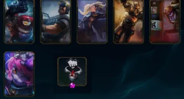 Uma incrível conta de LoL [189 Skins+ColeçãoRiot]