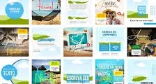 templates exclusivos e totalmente editáveis no Canvas