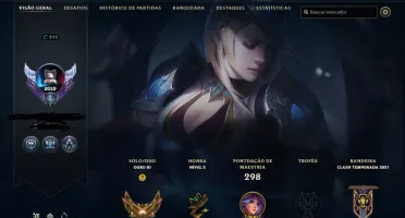 Conta league of legends