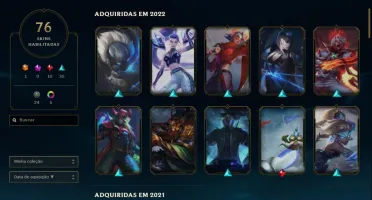 Conta league of legends