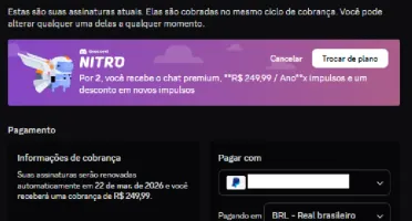 Conta Discord 2019 Nitro Anual E Decoraçoes Full Acesso