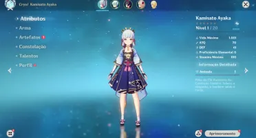 Genshin Impact AR 5 Kamisato Ayaka 5*