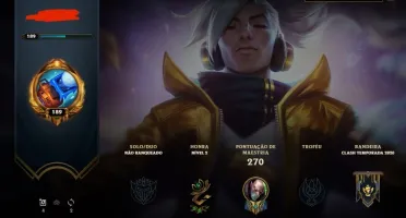 Conta com muitas skins prestígios