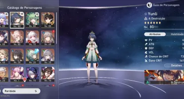 Honkai star rail servidor/América/Ásia