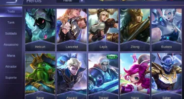 Conta mobile legends bang bang lvl 25
