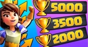 Subo Troféus Clash Royale
