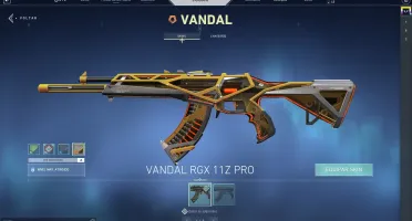 CONTA VALORANT - DIAMANTE 2 SMURF + VANDAL RGX 11Z PRO