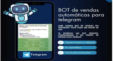 Robo De Vendas No Telegram Com Painel Em Php + Site