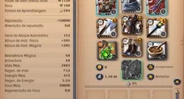 Conta Albion online