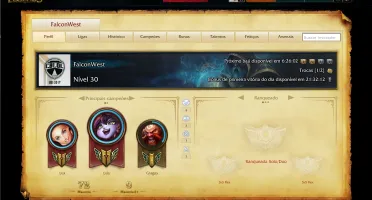 Conta lol League of Legends UnRanked lvl 30+Skins & Campeões