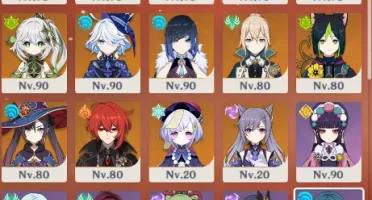 Genshin End Game Account AR60 - Arlecchino C0R1