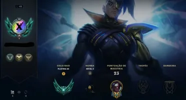 Conta Platina 3 Com Kayn odisseia e 4 cromas