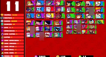 [ Menor Preço! ] Contas de Brawl Stars de Todos os Tipos