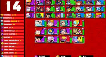 [ Menor Preço! ] Contas de Brawl Stars de Todos os Tipos