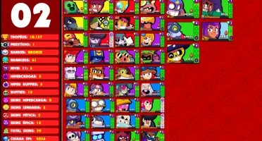 [ Menor Preço! ] Contas de Brawl Stars de Todos os Tipos