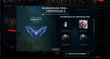 Conta Diamante 4 - D4 mmr D2-D1