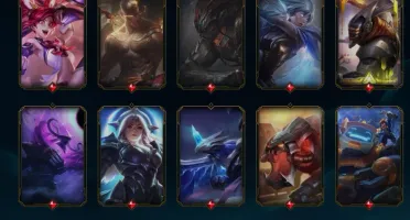 Conta LoL - Todos campeões - 200 skins - Ouro 1