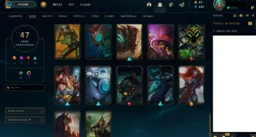 CONTA LEAGUE OF LEGENDS (MAIN SUPORTE)