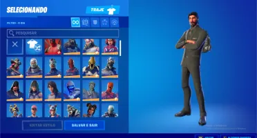 Conta Fortnite Season 2-130 Skins-Salve o Mundo