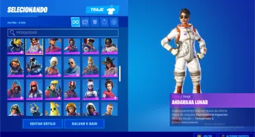 Conta Fortnite Season 2-130 Skins-Salve o Mundo