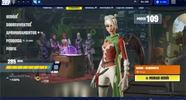 Conta Fortnite Season 2-130 Skins-Salve o Mundo