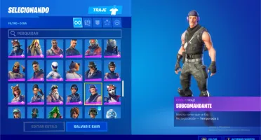 Conta Fortnite Season 2-130 Skins-Salve o Mundo