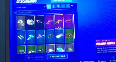CONTA FORTNITE COM FOICE, GLOW E +