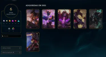 Conta mestre lol (sem email confirmado)