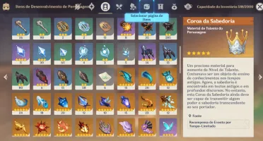 AR 56 | Xiao, Hutao, Baizhu, Nahida, Zhongli | 3 Armas 5⭐