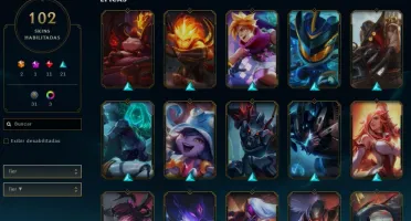 CONTA COM 102 SKIN'S E NÍVEL 328