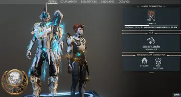 Conta Warframe PC Maestria 28.