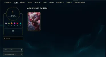 Platina 3 com 35 Champs e 1 Skin